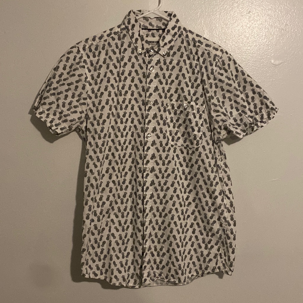 Pineapple S/S Button Up